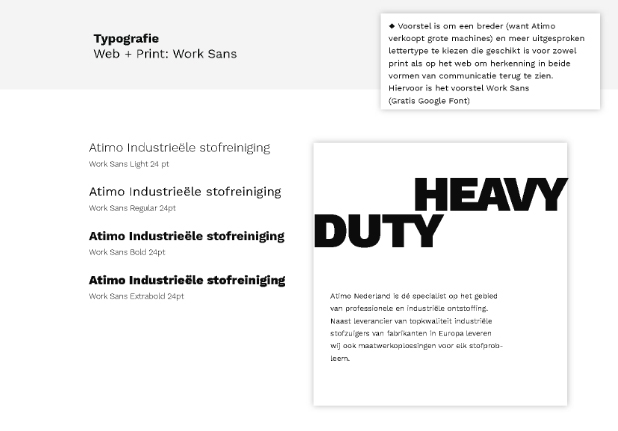 Typografie web + print