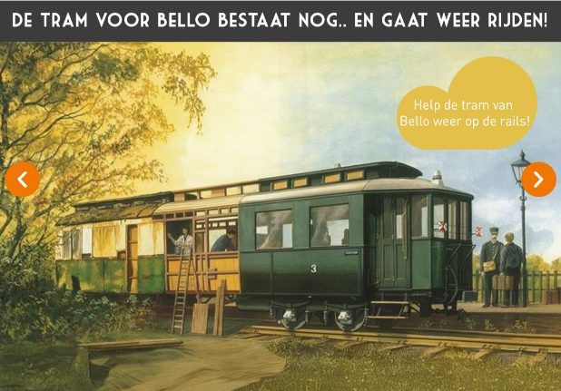 Gebruik wordt gemaakt van een Art deco geïnspireerd lettertype