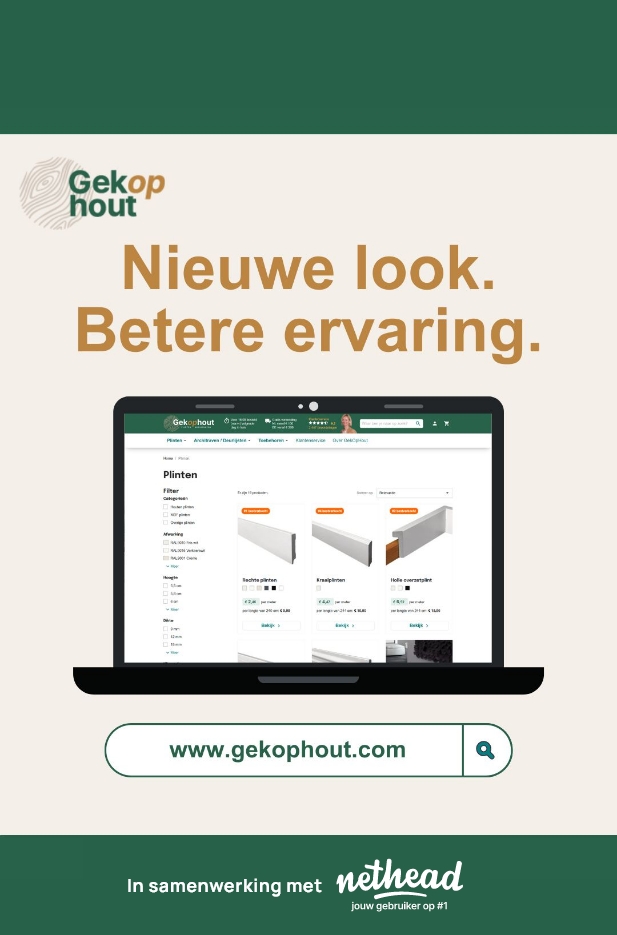 Nieuwe look, betere ervaring!